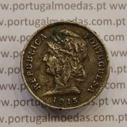 MOEDA DE DEZ CENTAVOS (10 CENTAVOS) PRATA 1915 BC-/REG MOEDA DE DEZ CENTAVOS (10 CENTAVOS) PRATA 1915 BC-/REG