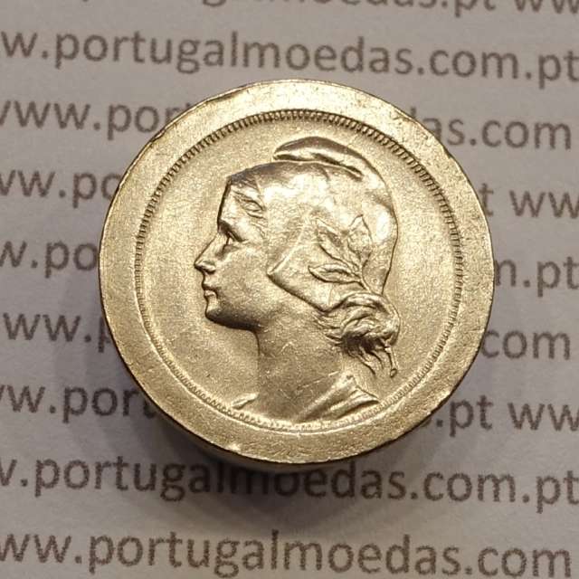 MOEDA DE DEZ CENTAVOS (10 CENTAVOS) CUPRO NÍQUEL 1920 BELA