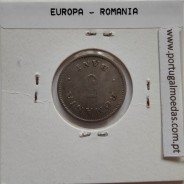 Roménia 5 Bani 1900 cuproníquel, World Coins Romania KM 28, coin of 5 bani 1900 Copper-nickel