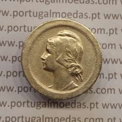 MOEDA DE DEZ CENTAVOS (10 CENTAVOS) CUPRO NÍQUEL 1921 MBC