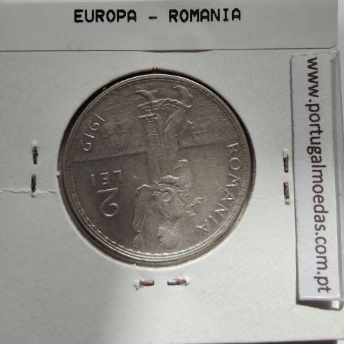 Roménia 2 Lei 1912 prata, World Coins Romania KM 43, coin of 2 lei 1912 Silver