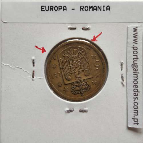 Roménia 1 Lei 1930 Latão-níquel, World Coins Romania KM 48, coin of 5 lei 1930 Nickel brass