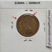 Roménia 1 Lei 1930 Latão-níquel, World Coins Romania KM 48, coin of 5 lei 1930 Nickel brass