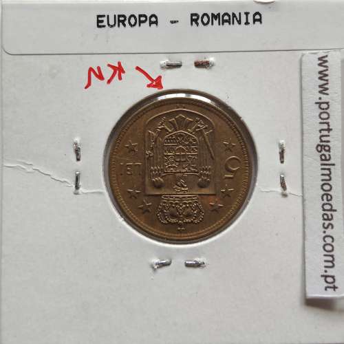 Roménia 5 Lei 1930 Latão-níquel, World Coins Romania KM 48, coin of 5 lei 1930 Nickel brass