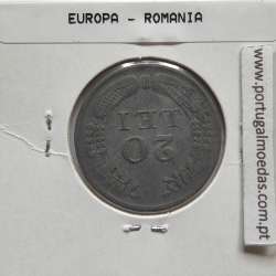 Roménia 20 Lei 1942 Zinco, World Coins Romania KM 62, coin of 20 lei 1942 zinc