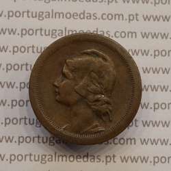 MOEDA DE DEZ CENTAVOS (10 CENTAVOS) BRONZE 1924 MBC+ MOEDA DE DEZ CENTAVOS (10 CENTAVOS) BRONZE 1924 MBC+
