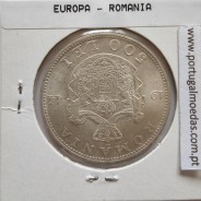 Roménia 500 Lei 1944 Prata, World Coins Romania KM 65, coin of 500 lei 1944 silver