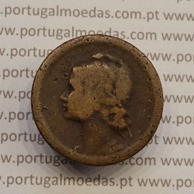 MOEDA DE DEZ CENTAVOS (10 CENTAVOS) BRONZE 1924 BC