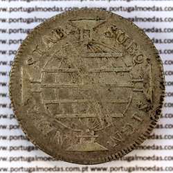 640 réis prata 1804 D. Maria I, Brasil, duas Patacas prata 1804, "B" Bahia, World Coins Brasil KM 231.2