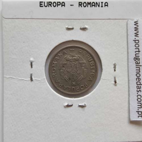Roménia 10 Bani 1954 cuproníquel, World Coins Romania KM 84, coin of 10 bani 1954 Copper-nickel