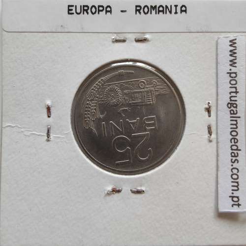 Roménia 25 Bani 1960 Aço-níquel, World Coins Romania KM 88, coin of 25 bani 1960 Nickel clad steel