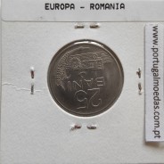 Roménia 25 Bani 1960 Aço-níquel, World Coins Romania KM 88, coin of 25 bani 1960 Nickel clad steel