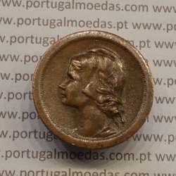 MOEDA DE DEZ CENTAVOS (10 CENTAVOS) BRONZE 1925 MBC+ MOEDA DE DEZ CENTAVOS (10 CENTAVOS) BRONZE 1925 MBC+