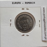 Roménia 15 Bani 1966 Aço-níquel, World Coins Romania KM 93, coin of 15 bani 1966 Nickel clad steel