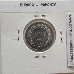 Roménia 15 Bani 1975 Alumínio, World Coins Romania KM 93, coin of 15 bani 1975 Aluminium