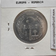 Roménia 5 Lei 1978 Alumínio, World Coins Romania KM 97, coin of 5 lei 1978 Aluminium