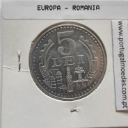 Roménia 5 Lei 1978 Alumínio, World Coins Romania KM 97, coin of 5 lei 1978 Aluminium