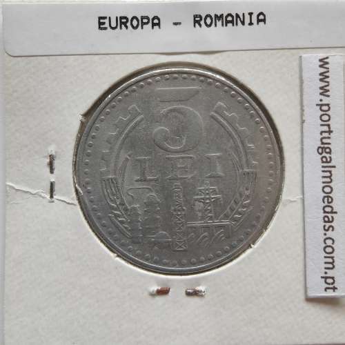 Roménia 5 Lei 1978 Alumínio, World Coins Romania KM 97, coin of 5 lei 1978 Aluminium