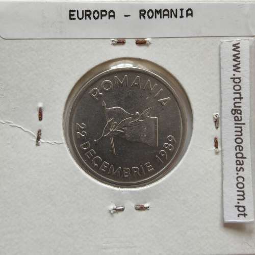 Roménia 10 Lei 1992 Aço-níquel, World Coins Romania KM 108, coin of 10 lei 1992 Nickel clad steel
