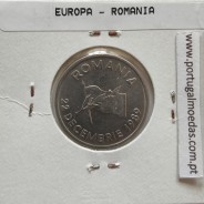 Roménia 10 Lei 1992 Aço-níquel, World Coins Romania KM 108, coin of 10 lei 1992 Nickel clad steel