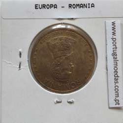 Roménia 50 Lei 1993 Aço-latão, World Coins Romania KM 110, coin of 50 lei 1993 Brass plated steel