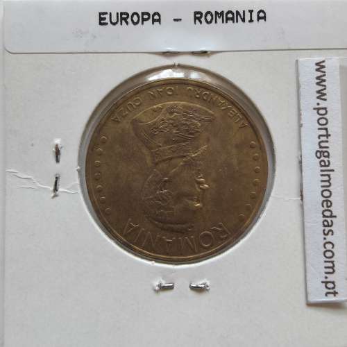 Roménia 50 Lei 1993 Aço-latão, World Coins Romania KM 110, coin of 50 lei 1993 Brass plated steel
