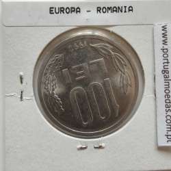 Roménia 100 Lei 1992 Aço- Níquel, World Coins Romania KM 111, coin of 100 lei 1992 Nickel plated steel