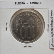 Roménia 100 Lei 1996 Aço- Níquel, World Coins Romania KM 111, coin of 100 lei 1996 Nickel plated steel