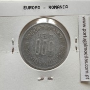 Roménia 500 Lei 1999 Alumínio, World Coins Romania KM 145, coin of 500 lei 1999 Aluminium