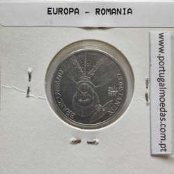 Roménia 1000 Lei 2001 Alumínio, World Coins Romania KM 153, coin of 1000 lei 2001 Aluminium