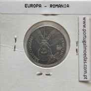 Roménia 1000 Lei 2001 Alumínio, World Coins Romania KM 153, coin of 1000 lei 2001 Aluminium