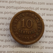 MOEDA DE DEZ CENTAVOS (10 CENTAVOS) BRONZE 1938 MBC
