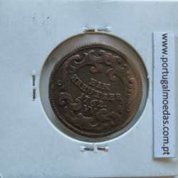 Áustria 1 Kreutzer 1762 W cobre, World Coins Áustria  KM 2007, coin of 1 Kreutzer 1762 Copper
