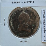 Áustria 6 Kreutzer 1800-S cobre, World Coins Áustria  KM 2128, coin of 6 Kreutzer 1800 Copper