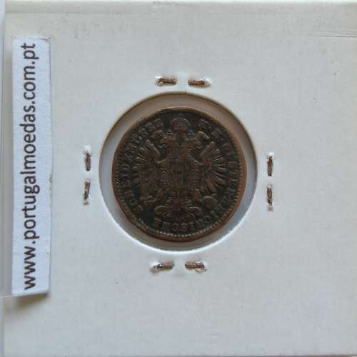 Áustria 1 Kreuzer 1885 cobre, World Coins Áustria  KM 2187, coin of 1 Kreuzer 1885 Copper
