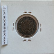 Áustria 1 Kreuzer 1885 cobre, World Coins Áustria  KM 2187, coin of 1 Kreuzer 1885 Copper