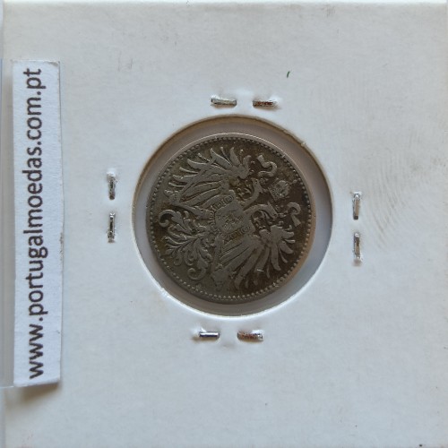 Áustria 10 Heller 1894 Niquel, World Coins Áustria  KM 2802, coin of 10 heller 1894 Nickel