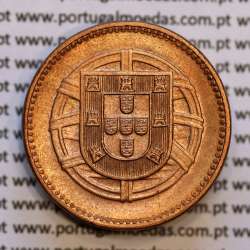 Portugal, bronze coin of 2 centavos 1921, $02 centavos 1921 Portuguese Republic, (UNC), World Coins Portugal KM 568