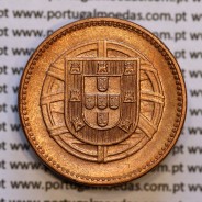 Portugal, bronze coin of 2 centavos 1921, $02 centavos 1921 Portuguese Republic, (UNC), World Coins Portugal KM 568