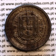 2 centavos 1918 Ferro, "$02 centavos 1918 Ferro Republica Portuguesa", (MBC+/Bela), World Coins Portugal KM 567
