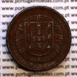 2 centavos 1918 Ferro, "$02 centavos 1918 Ferro Republica Portuguesa", (MBC+/Bela), World Coins Portugal KM 567