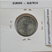 Áustria 5 Groschen 1950 Zinco, World Coins Austria KM 2875, coin of 5 groschen 1950 zinc