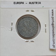 Áustria 5 Groschen 1955 Zinco, World Coins Austria KM 2875, coin of 5 groschen 1955 zinc