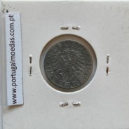 Áustria 5 Groschen 1975 Zinco, World Coins Austria KM 2875, coin of 5 groschen 1975 zinc