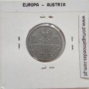 Áustria 10 Groschen 1961 Alumínio, World Coins Austria KM 2878, coin of 10 groschen 1961 Aluminium