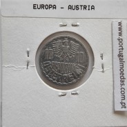 Áustria 10 Groschen 1984 Alumínio, World Coins Austria KM 2878, coin of 10 groschen 1984 Aluminium