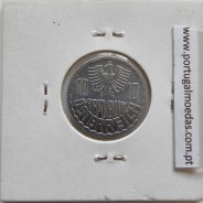 Áustria 10 Groschen 1992 Alumínio, World Coins Austria KM 2878, coin of 10 groschen 1992 Aluminium