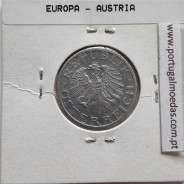 Áustria 50 Groschen 1947 Alumínio, World Coins Austria KM 2870, coin of 50 groschen 1947 Aluminium