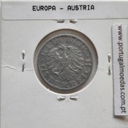 Áustria 50 Groschen 1952 Alumínio, World Coins Austria KM 2870, coin of 50 groschen 1952 Aluminium