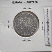 Áustria 50 Groschen 1952 Alumínio, World Coins Austria KM 2870, coin of 50 groschen 1952 Aluminium